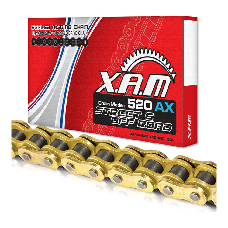 XAM Sprocket Kit Kawasaki KX450F '06-'11 X-Ring Gold 13/50