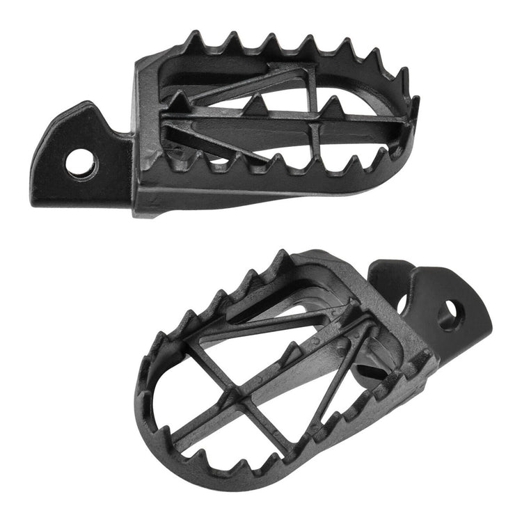 Zeta Wide Chromoly Mid Foot Pegs - Honda CRF250R / CRF450R ('02-) / CRF150R ('07
