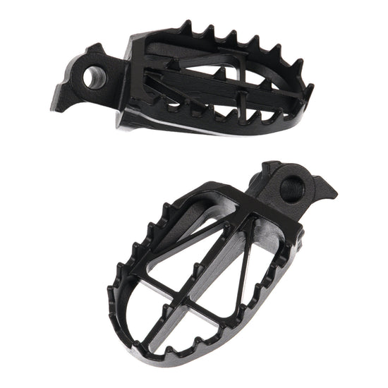 Zeta Wide Chromoly Ultra-Wide Foot Pegs - Yamaha YZ125 / YZ250 ('99-) / YZ250F /