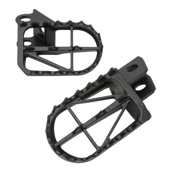 Zeta Wide Chromoly Ultra-Wide Foot Pegs - Honda CRF250R / CRF450R ('02-) / CRF15