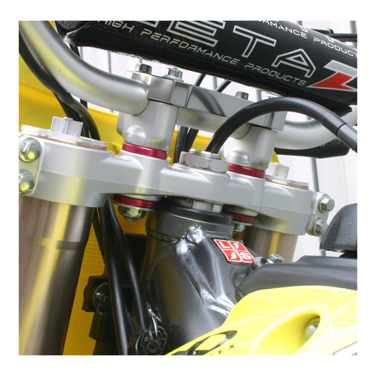 Zeta Rubber Killer (4 Pack) - Red - Kawasaki KX / KX250F ('04-) / KX450F ('11-)