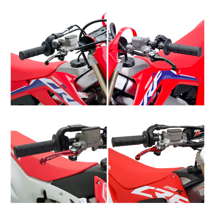 Zeta Pivot Lever Set FP- Kawasaki KX450F '24- - Black