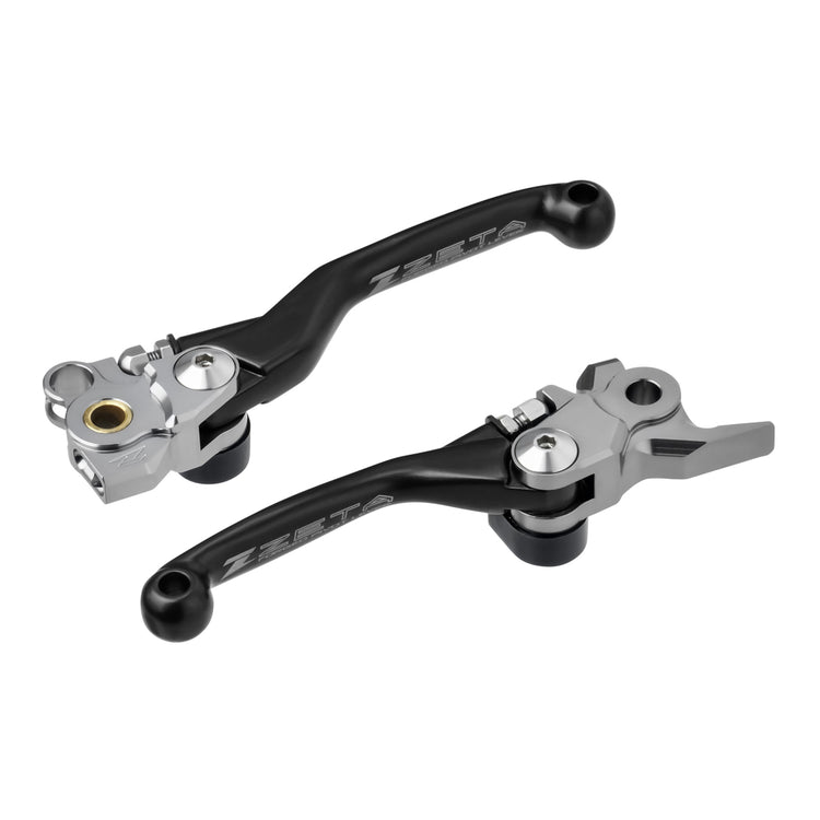 Zeta Pivot Lever Set FP- Kawasaki KX450F '24- - Black