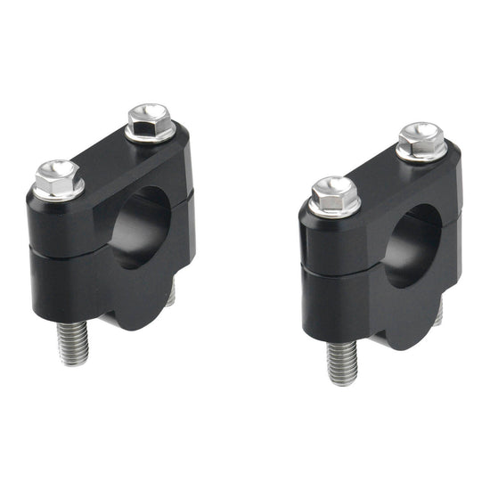 Zeta Handlebar Rise Kit 19mm Height - 22.2mm Bar - Black
