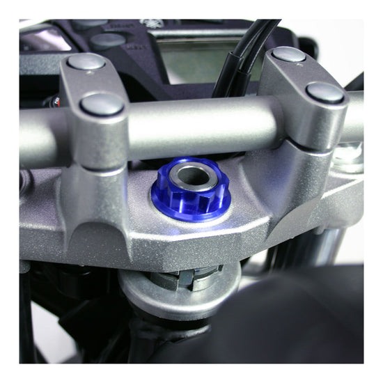 Zeta Stem Nut M22 x 27 P1.0 H12 - Blue