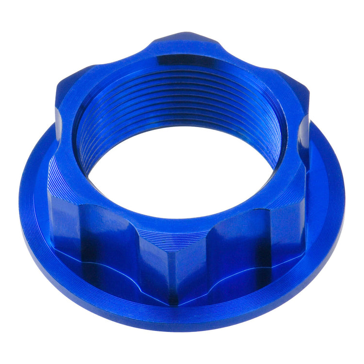 Zeta Stem Nut M22 x 27 P1.0 H12 - Blue
