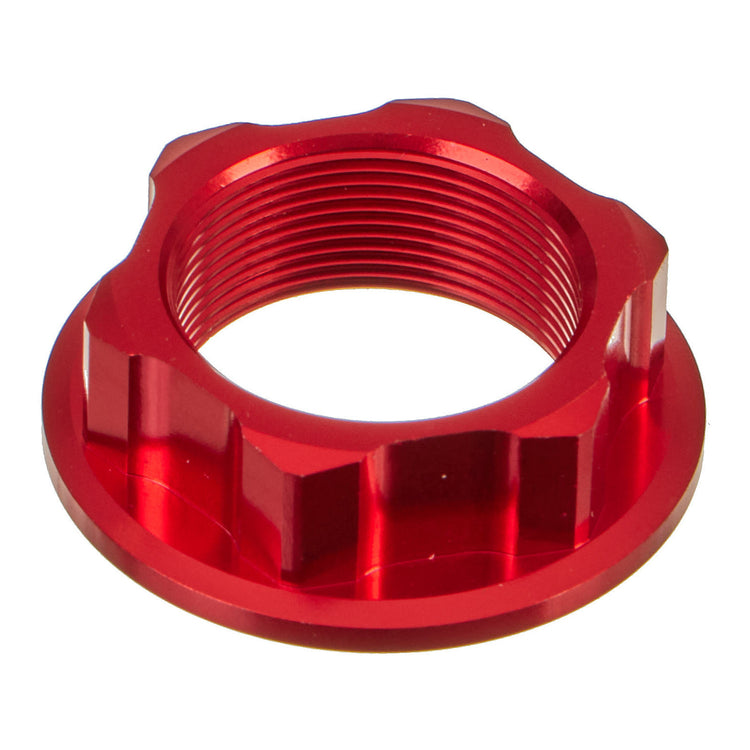 Zeta Steering Stem Nut M24 x 30 P1.0 H12 - Red