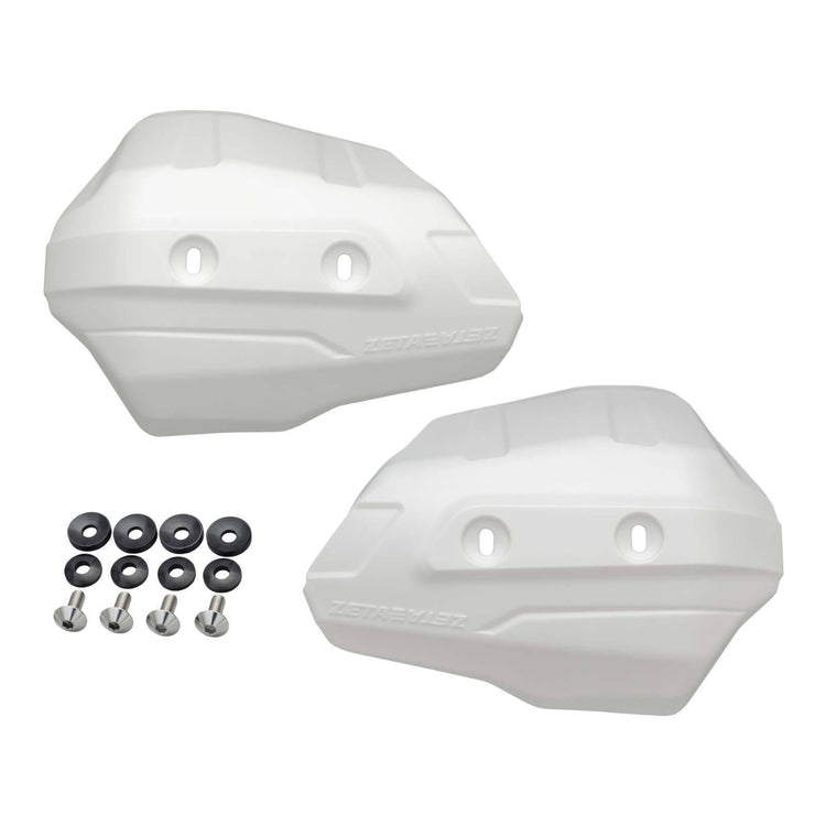 Zeta Adventure Armour Scudo Protectors - White