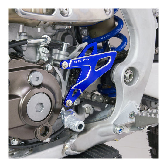 Zeta Drive Cover- Honda CRF250R '04-'09, CR250R '02-, Yamaha YZ125 '06- - Blue