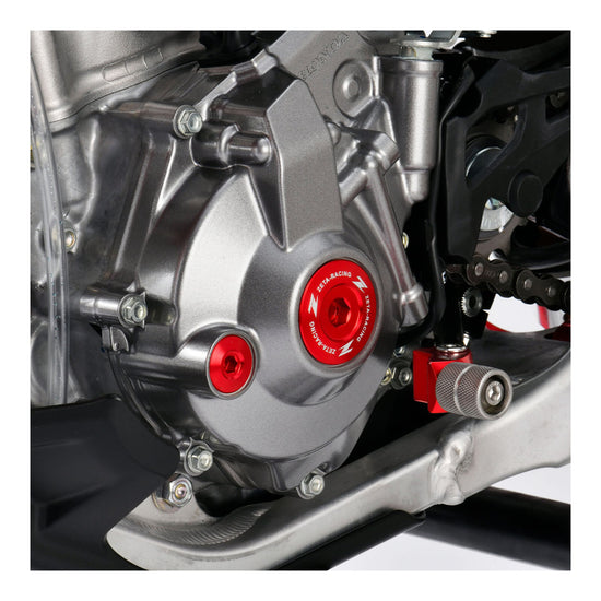 Zeta Engine Plug Kit- Honda CRF250R '10-'17, CRF450R/X, CRF150R - Red