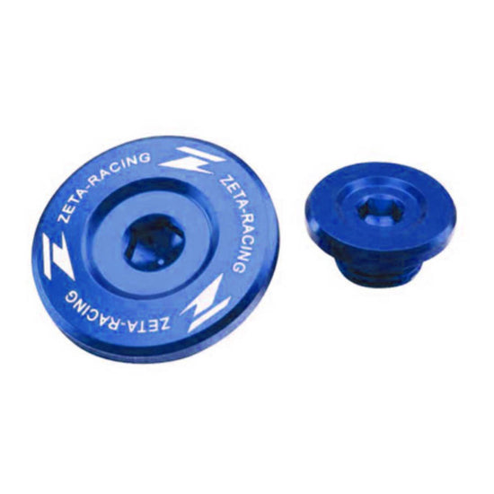 Zeta Engine Plug Set - Yamaha YZ250F ('01-'13), WR250R / WR250X, TT-R50 - Blue