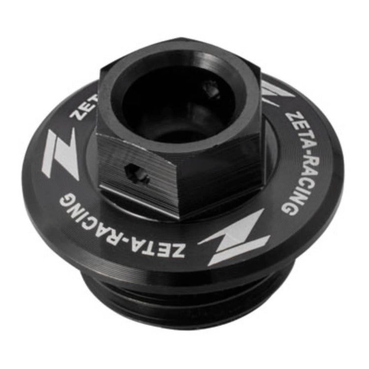Zeta Oil Filler Plug - Honda CR / CRF, Yamaha YZ / YZF / WRF, Kawasaki KLX - Bla
