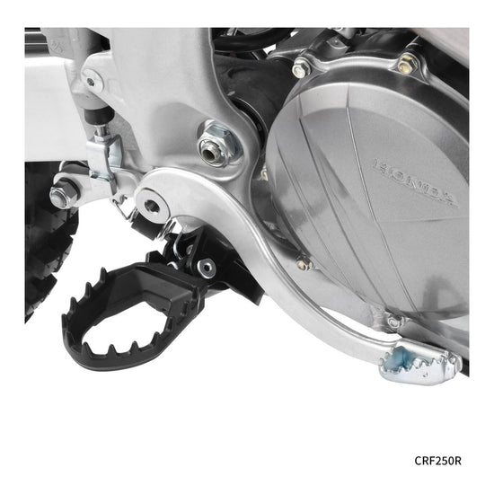 Zeta Max Foot Pegs - Honda CRF250R - Black